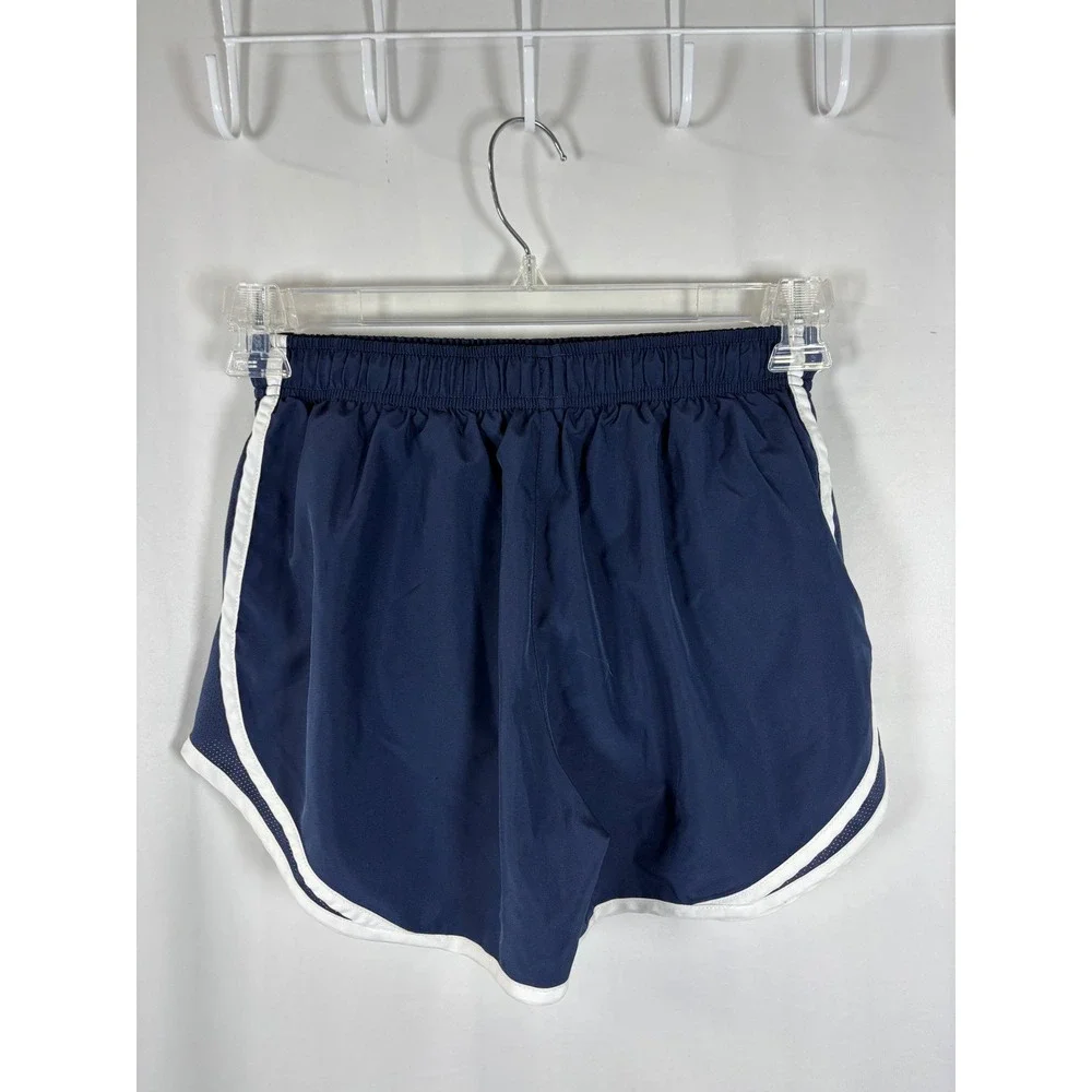 Nike Penn State Nittany Lions Navy Blue Dri-FIT Running Shorts Womens Medium PSU